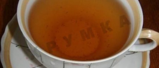 Чай с малиной