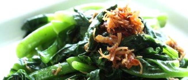 Припушенная черемша с лимонным соком