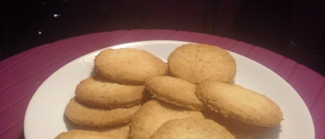 Кокосовое печенье без яиц