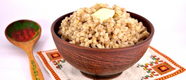 Перловая каша со сливочным маслом в мультиварке
