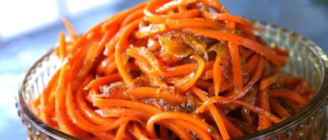 Морковь по-корейски