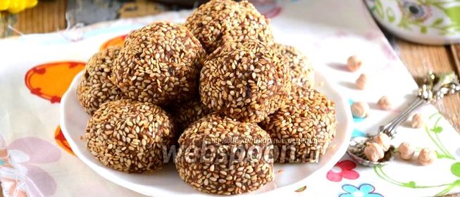 Конфеты из нута