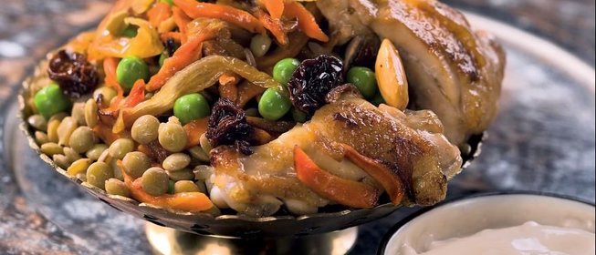 Плов из чечевицы по-курдски