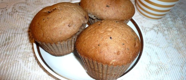 Постные кофейные кексы