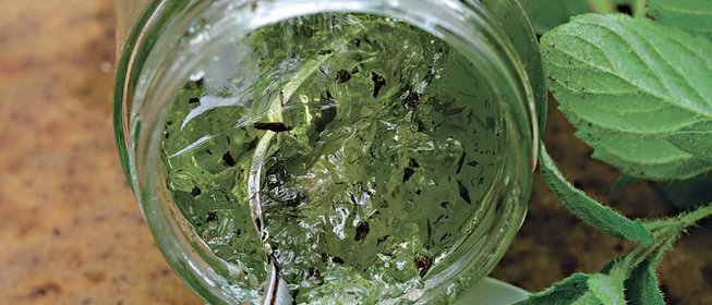 Мятное желе