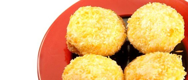 Кокосовое печенье с тростниковым сахаром