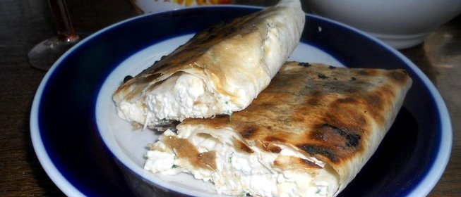 Горячая закуска с молодым чесночком