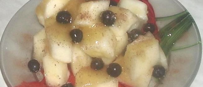 Салат коктейль дынный