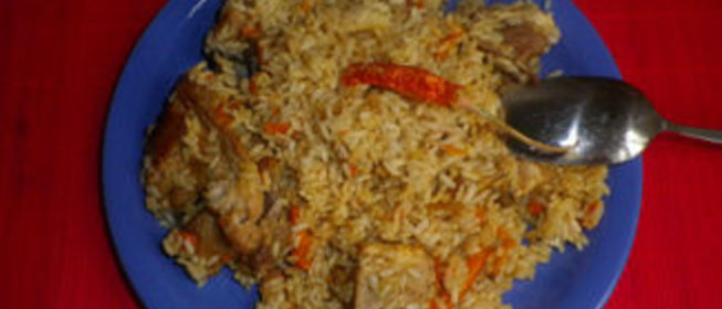 Плов с ребрышками