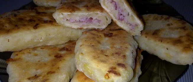 Сырные лепешки с любой начинкой