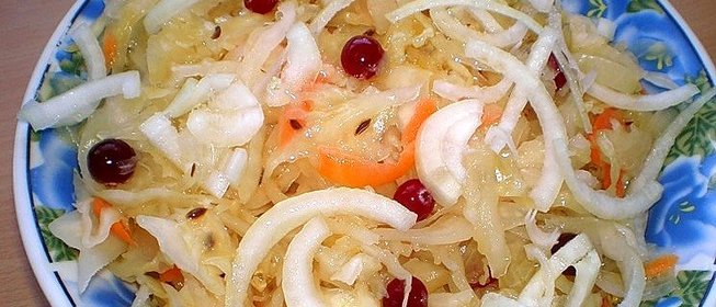 Квашеная капуста по-немецки