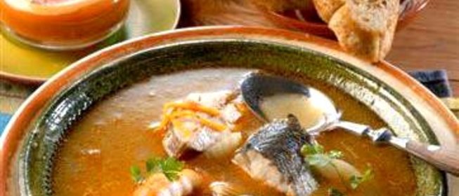 Рыбный суп по-марсельски