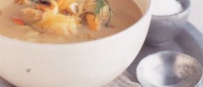 Рыбный суп с шафраном