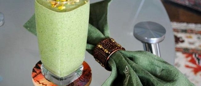 Шпинатно-манговый смузи