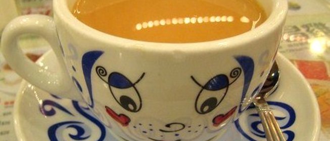 Зеленый чай на молоке