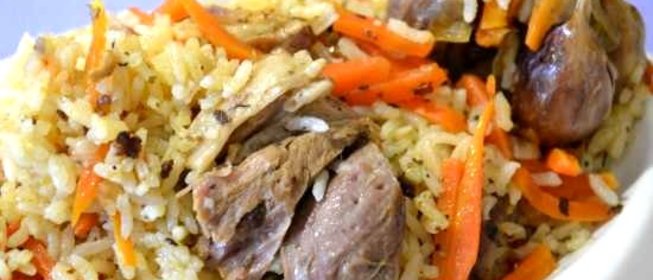 Плов в скороварке