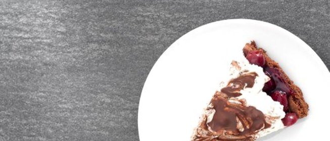 Вишневый торт с капучино