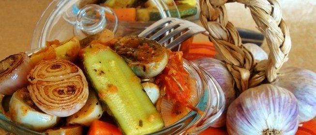 Диетическое овощное рагу