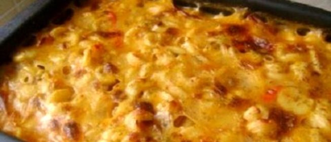 Постная макаронная запеканка