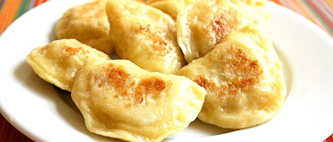 Вареники с помидорами