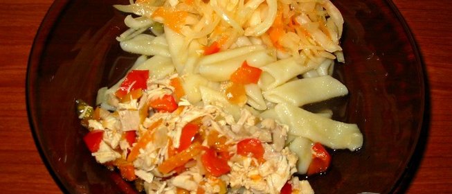 Рагу из курицы с овощами