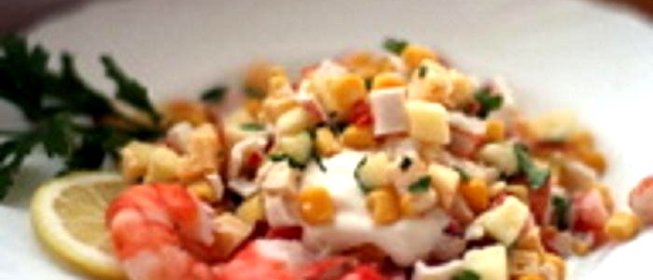 Салат Сокровища Посейдона