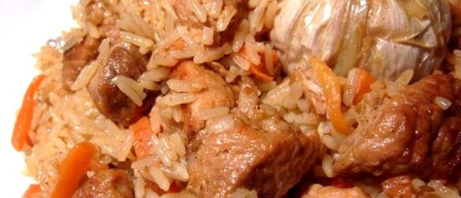 Плов со свининой