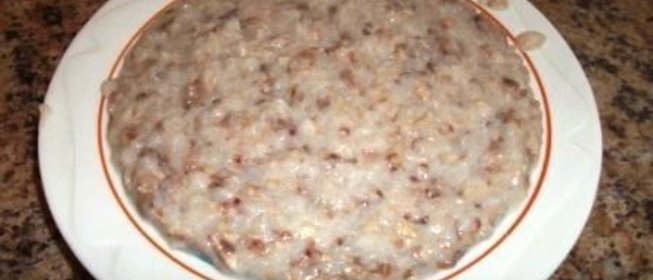 молочная гречневая каша на молоке