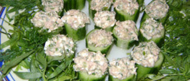Салат с тунцом