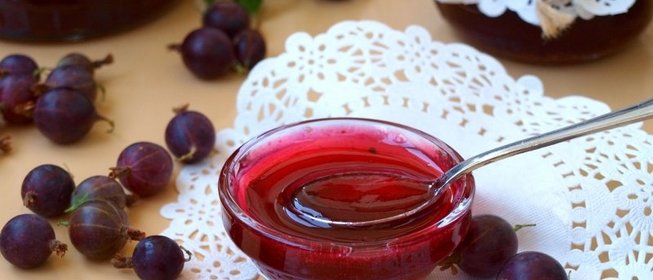 Джем из красного крыжовника