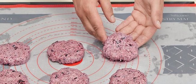 Печенье со смородиной