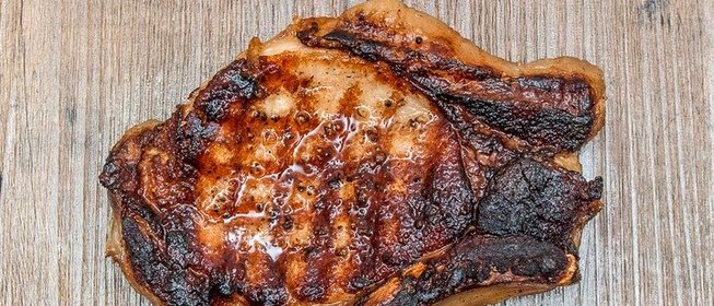 Свинина на сковороде-гриль