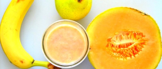 Ароматный смузи с дыней