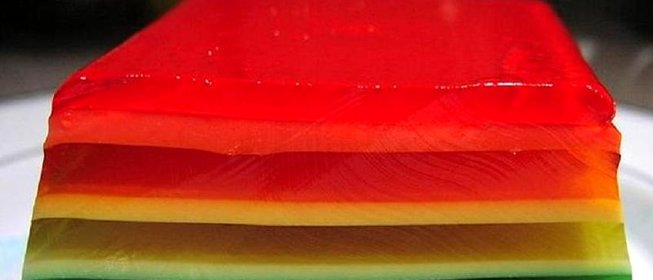 Желе слоеное