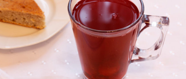 Ягодный компот с медом