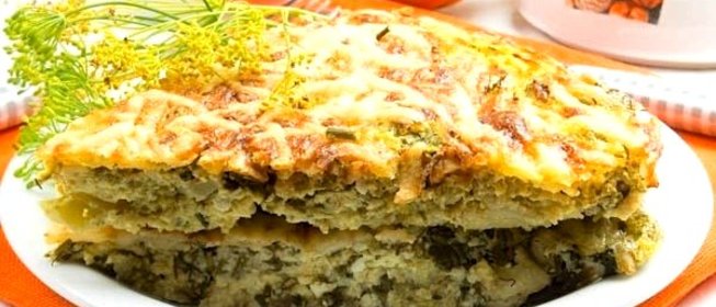 Запеканка из брокколи с сыром