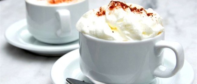 Десерт с капучино