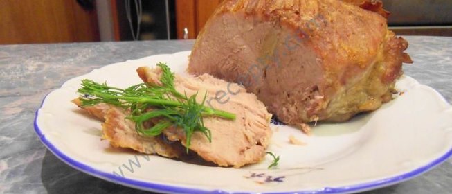 Запеченая свинина