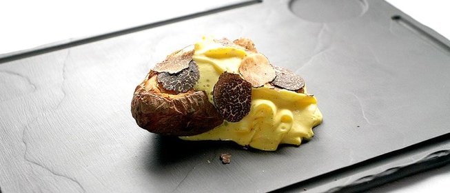 Беременная трюфелем картошка