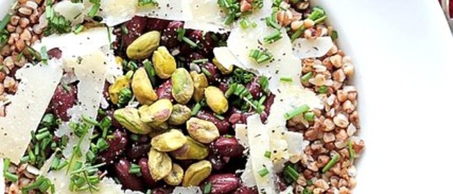 Гречка с фасолью