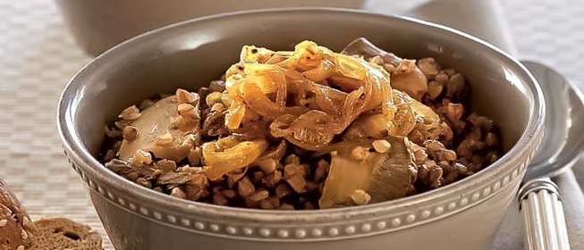 Гречневая каша с берберской смесью