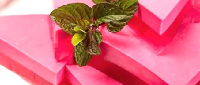 Желе двухслойное