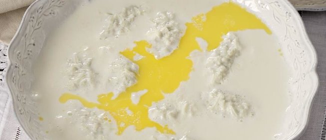 Молочный суп с картофельными клецками