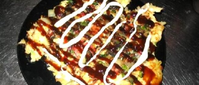 Японская пицца Окономияки (Okonomiyaki)