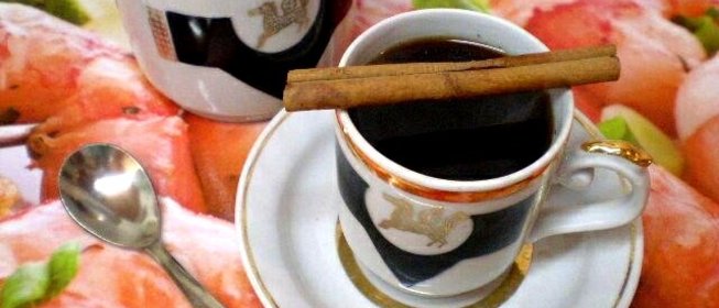 Кофе с корицей и ванилью