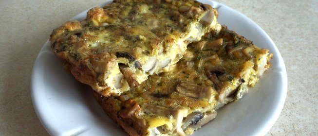 Грибная запеканка