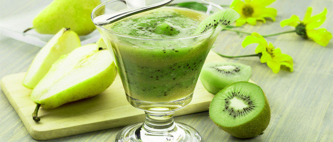 Смузи из груши и киви