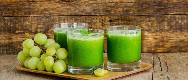 Зеленый коктейль