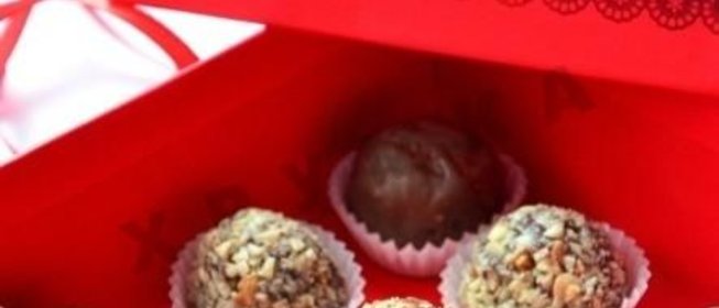 Шоколадные конфеты с фундуком