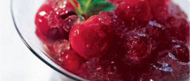 Черешня в желе